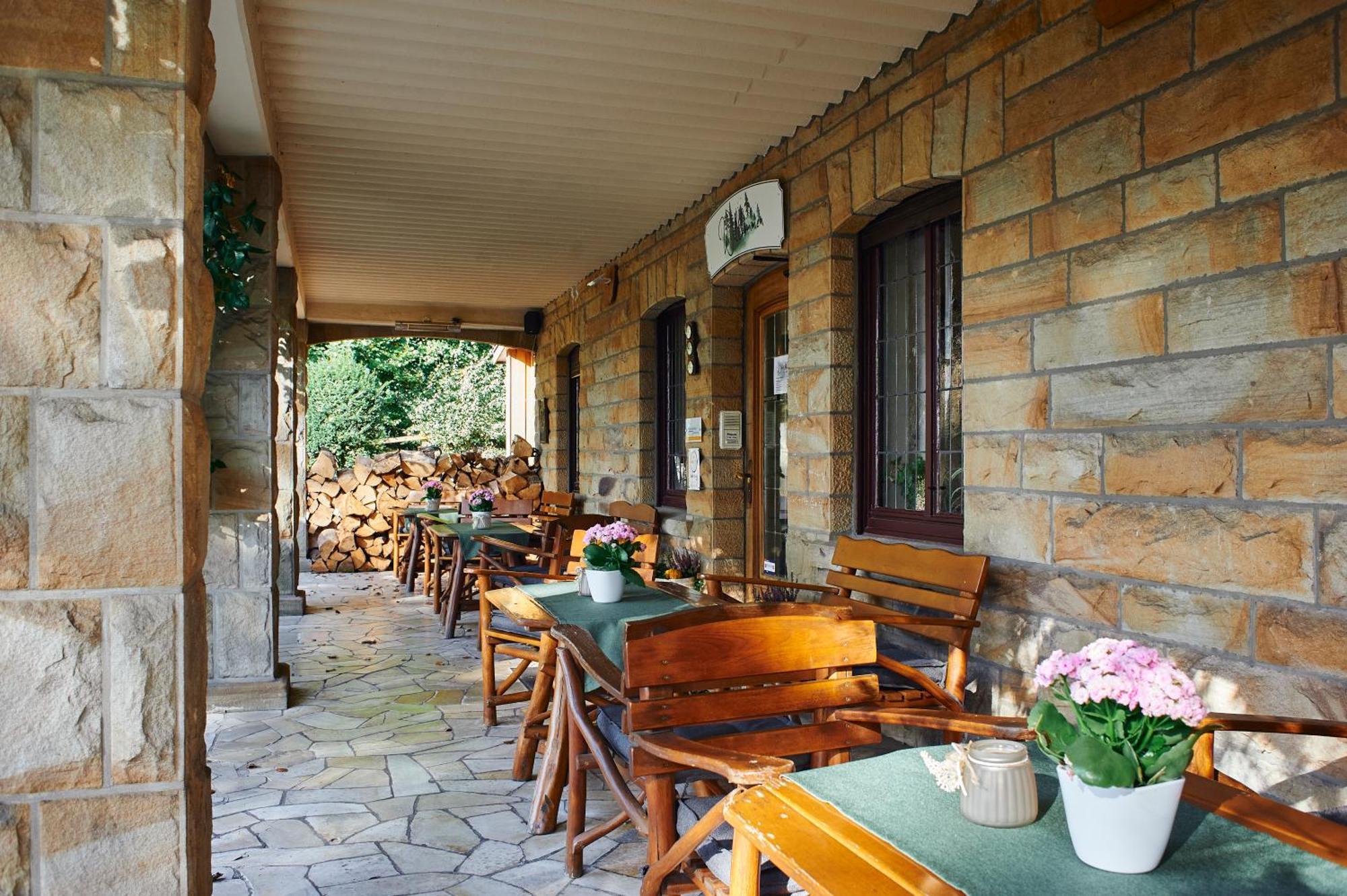 Hotel Restaurant Waldschloesschen Lienen Esterno foto